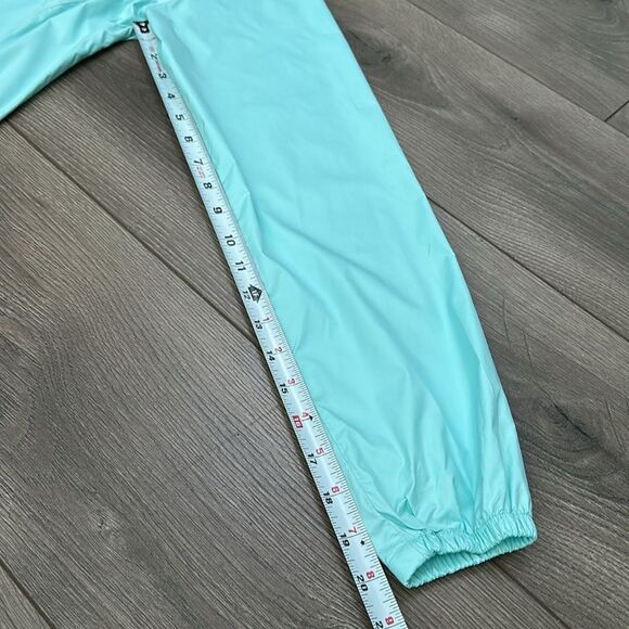 Peter Millar Element Wind 1/4 Zip Golf Pullover Windbreaker Teal Size Small - Picture 9 of 15